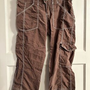 Women’s Prana Brown Cargo Pants
